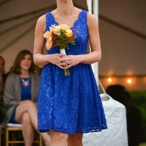 Lace dress with keyhole back Nordstrom’s